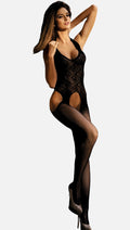 Seductive Bodystocking with Stockings - My Voguish