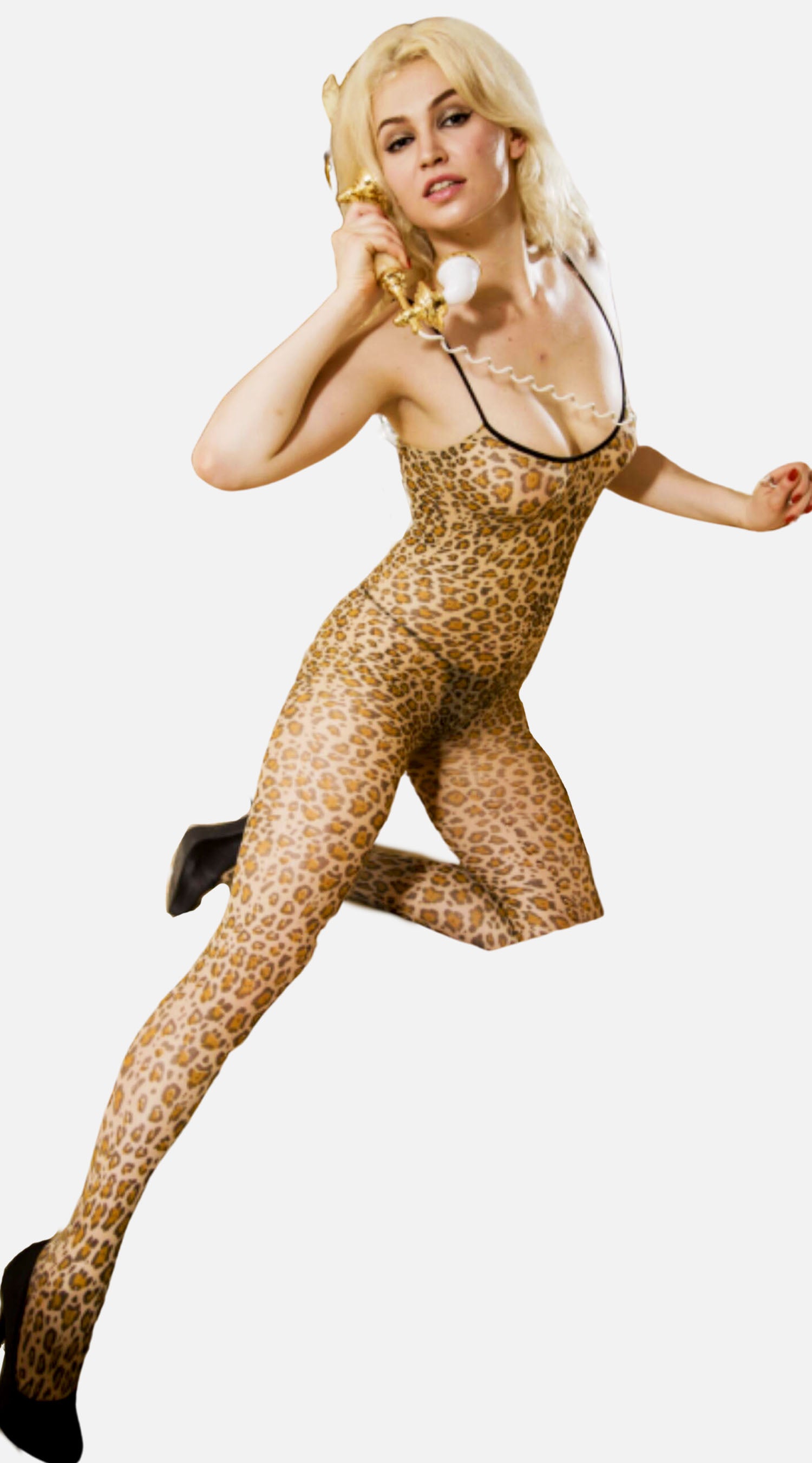 Leopard Bodystocking - My Voguish