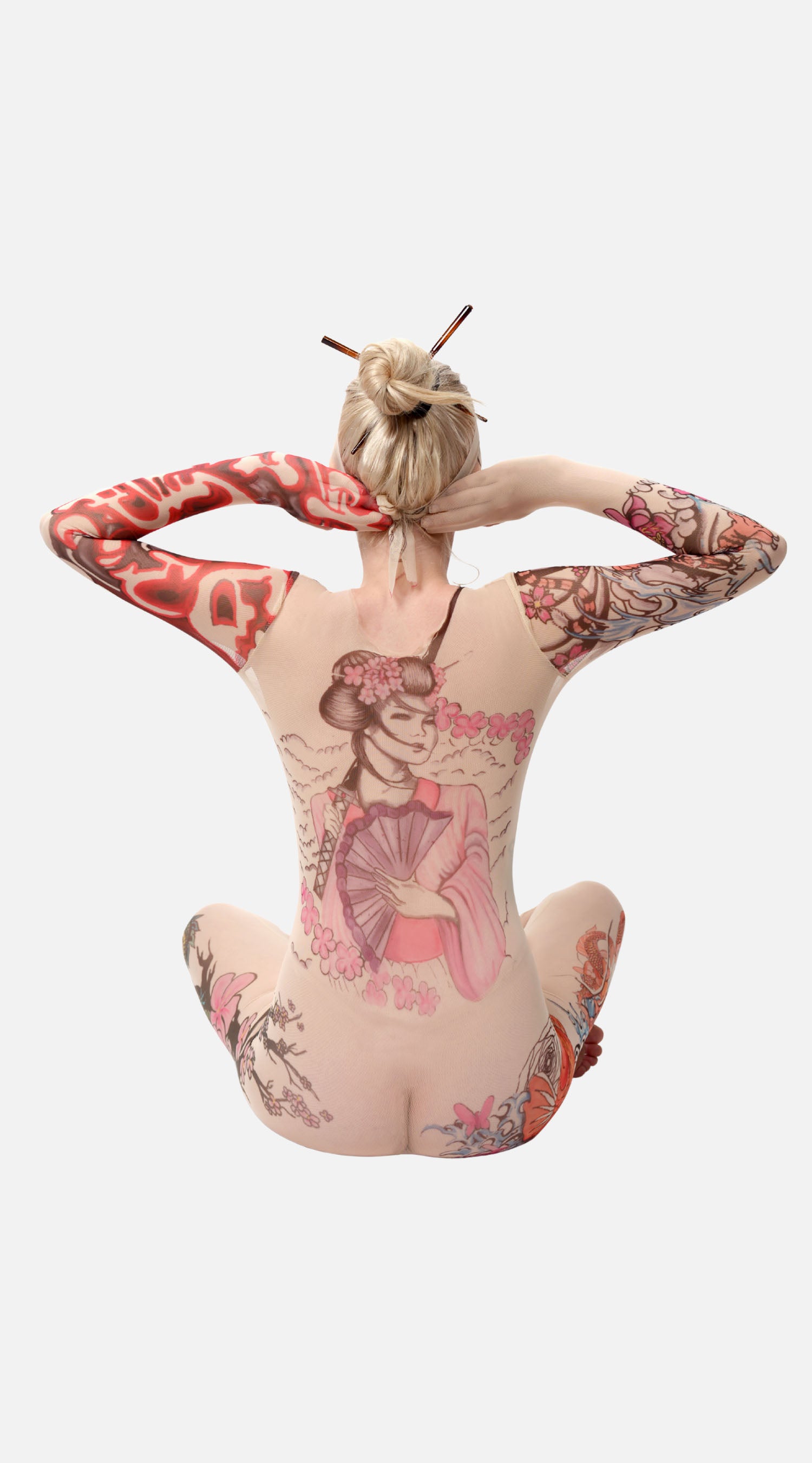 Tattooed Rebel Bodystocking - My Voguish